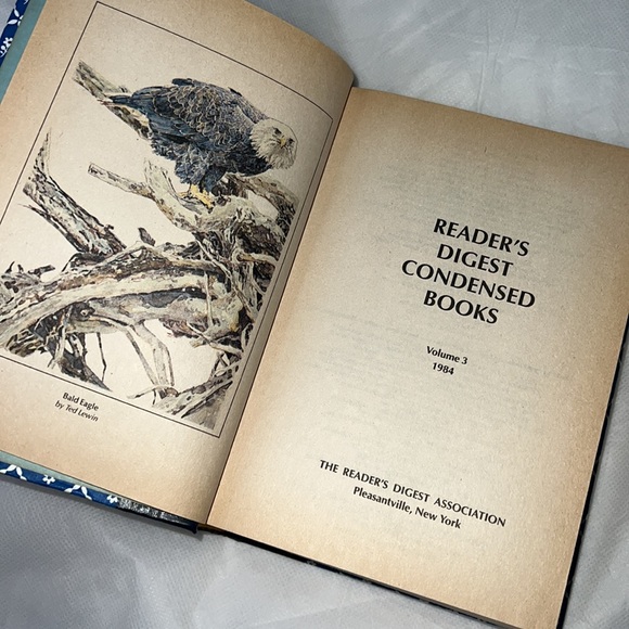 READERS DIGEST CONDENSED BOOKS VOLUME 3 1984 VINTAGE HARDCOVER WITH 4 STORIES - Picture 7 of 16